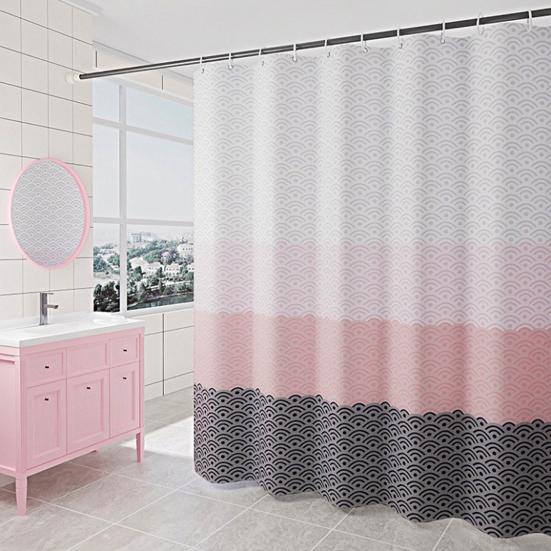 [Nhung bebu]  Rèm chống thấm nước nhiều màu sắc dành cho phòng tắm