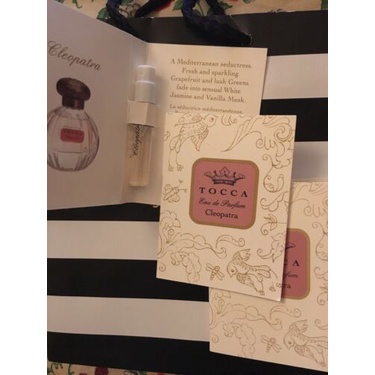 Sample mẫu thử Vial nước hoa chính hãng Tocca