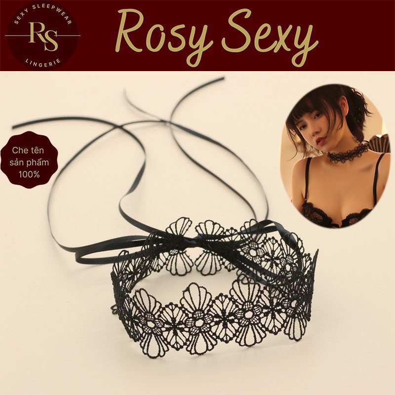 Dây ren bịt mắt màu đen loại nhỏ sexy- rosysexy đồ ngủ váy ngủ nội y nữ gợi cảm