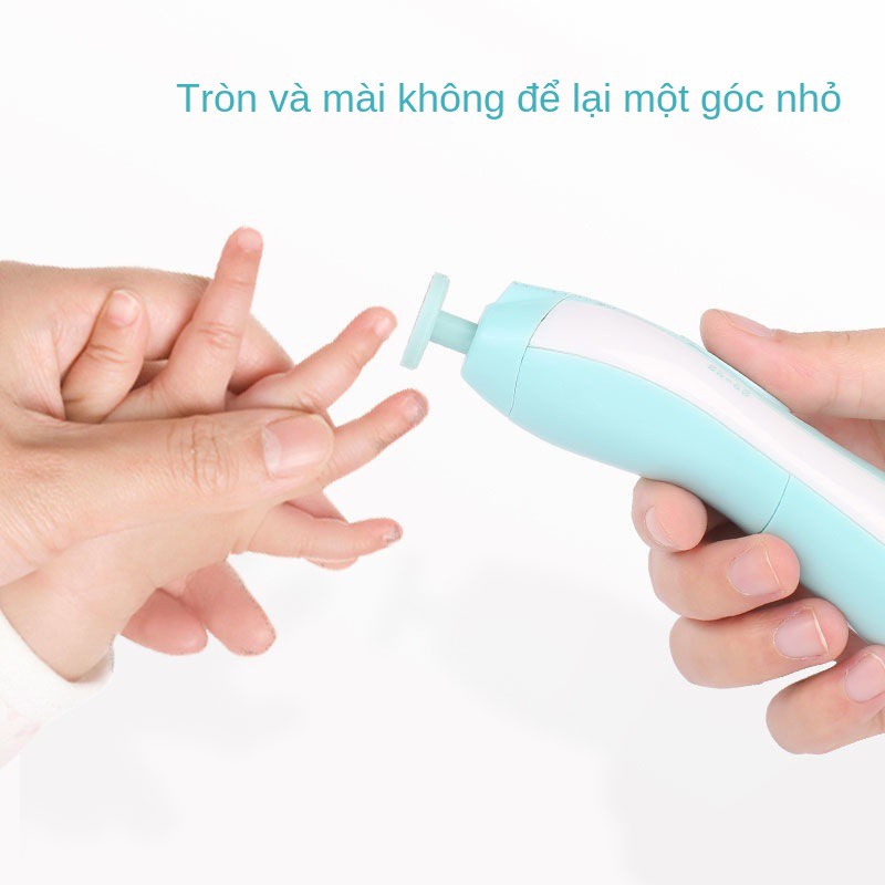 máy đánh bóng móng tay điện cho bé Bộ kềm cắt trẻ sơ sinh sản phẩm dành người lớn chống kẹp Thịt