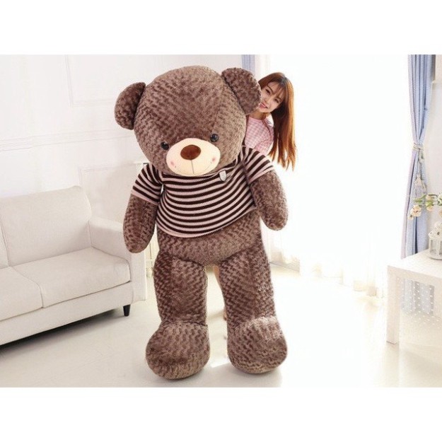 (CÓ ẢNH THẬT)Gấu Bông Teddy ngồi đủ size 90cm, 100cm, 1m2, 1m6, 1m8 siêu to khổng lồ cực mịn hàng nhập khẩu - GẤU TEDDY