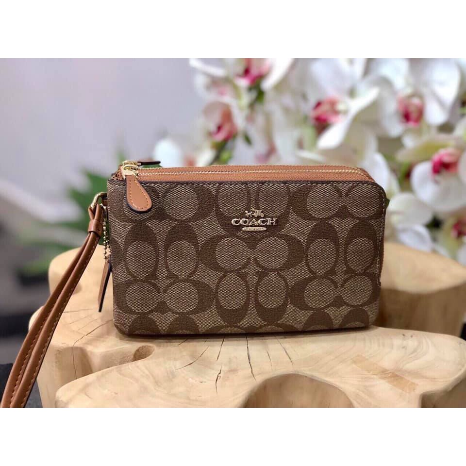 Ví Coach mini 2 ngăn chuẩn ath