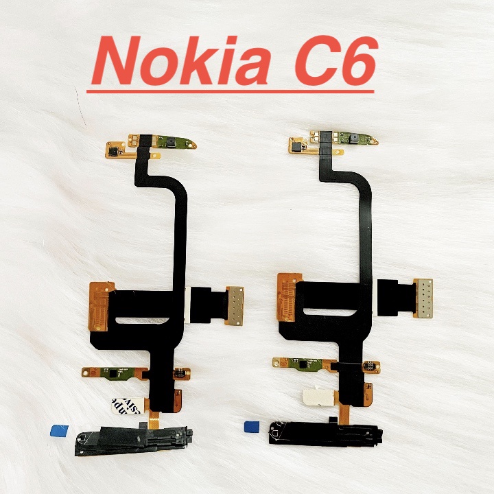 ✅ Mạch Cáp Phím Nokia C6 Dây Cáp Nút Phím Home Điều Hướng Mở Nguồn, Cảm Biến Tiệm Cận Linh Kiện Thay Thế