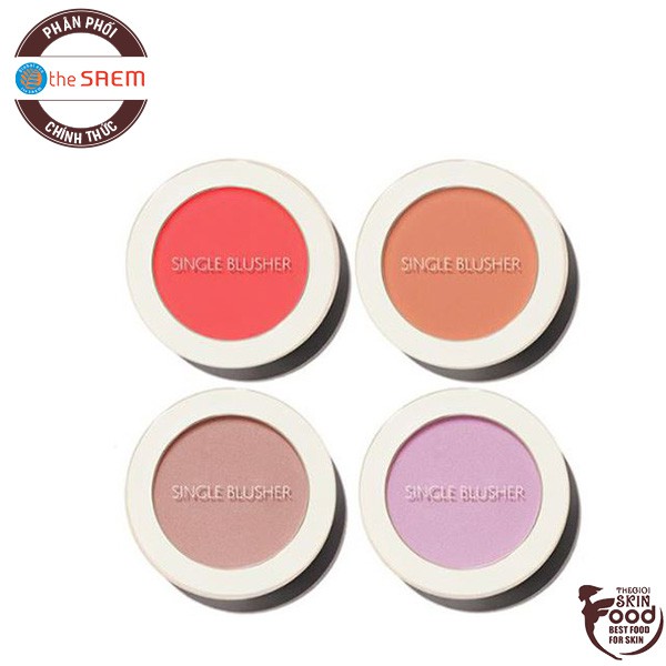 Phấn Má Đơn Xinh Xắn The Saem Single Blusher