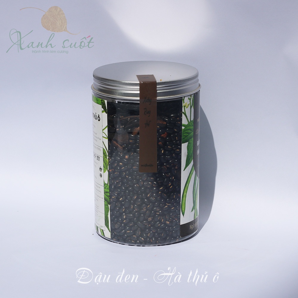 [Mộc Thanh Trà] Hũ Đậu Đen Xanh Lòng- Hà Thủ Ô- Cỏ Ngọt- Green Black Beans Roasted Tea [Xanh Suốt]