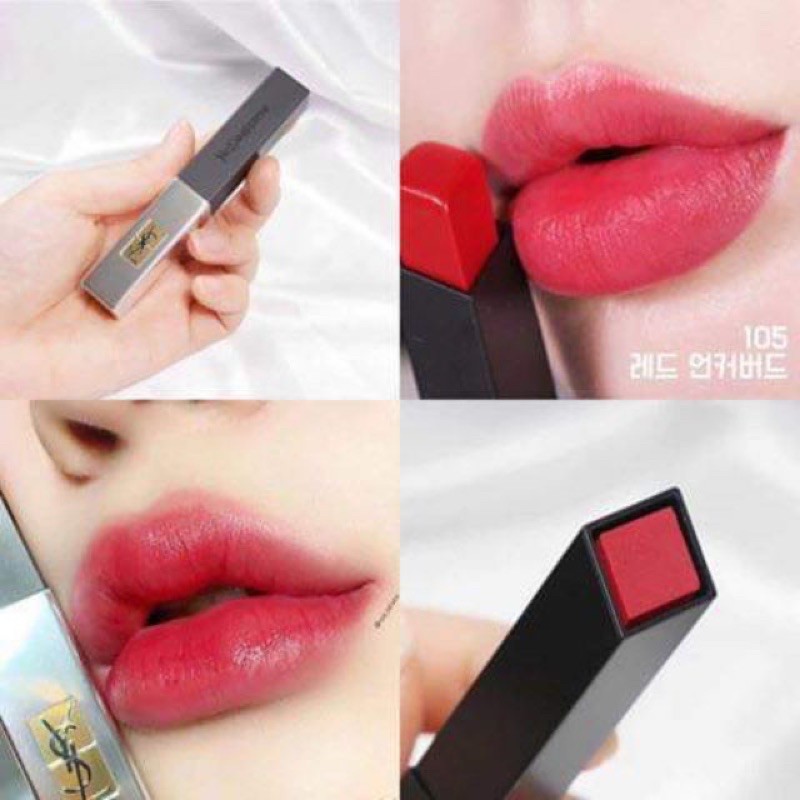 Thanh lý Son YSL Slim 105 Red Uncovered màu đỏ dâu