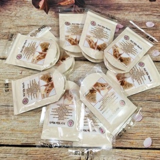 100g bột yến mạch nguyên chất handmade đắp mặt tẩy da chết cực mịn da