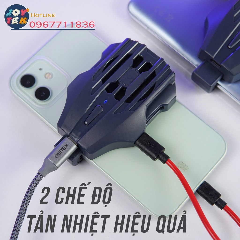 Memo DL02 | Quạt tản nhiệt điện thoại làm mát bằng sò lạnh như quạt black shark pro