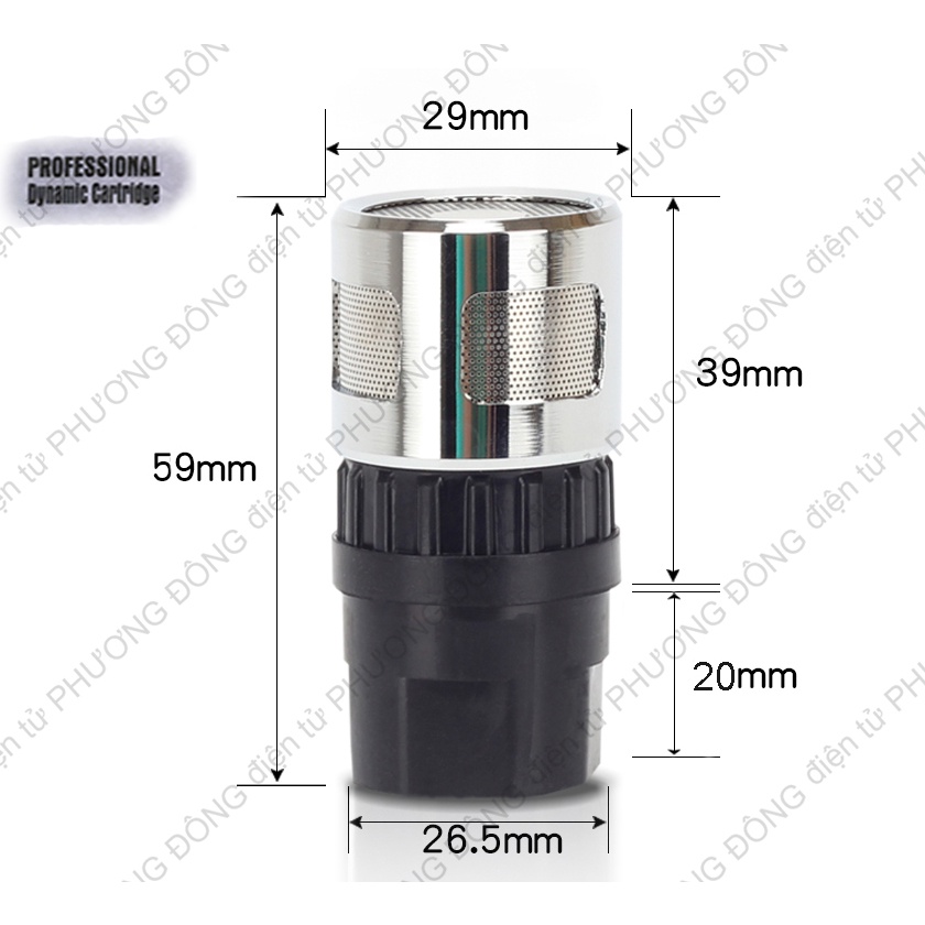 Củ Micro Shure UGX đầu lõi inox là sản phẩm đẳng cấp, hút âm nhại, giảm hú tốt