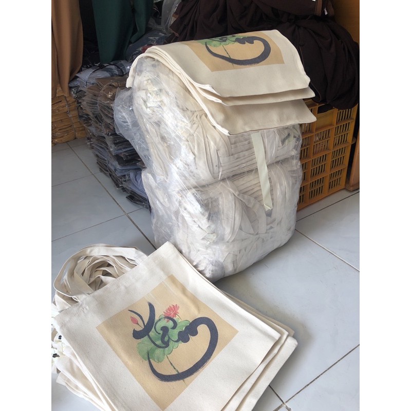 Túi vải vẽ thư pháp