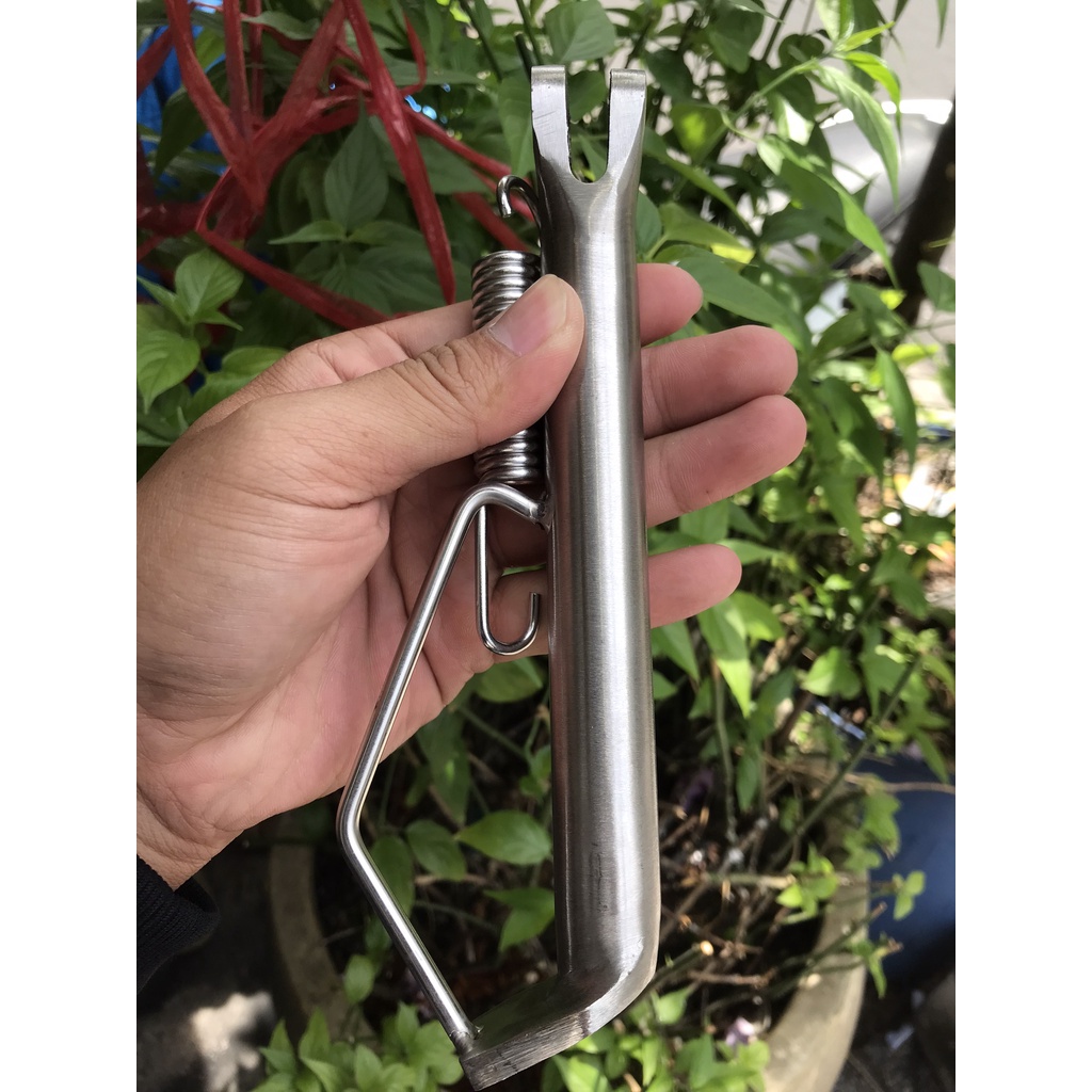 Chân chống xe máy, chống nghiên inox 304 KHÔNG RỈ SÉT CHO CÁC LOẠI XE MÁY WINNER VARIO EXCITER