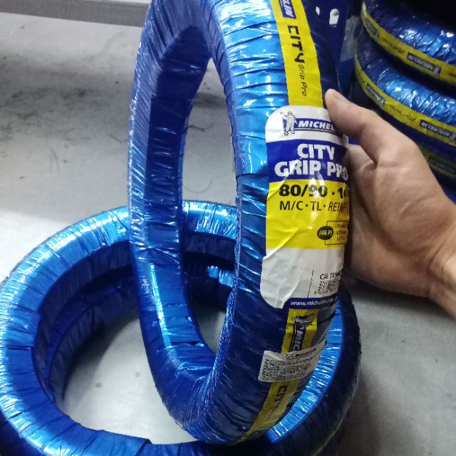 Vỏ  xe Michelin City Grip Pro 80/90-14 TL Thái Lan _ Lốp Trung Thành