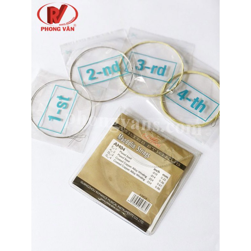 Bộ Dây Đàn Mandolin Alice AM04