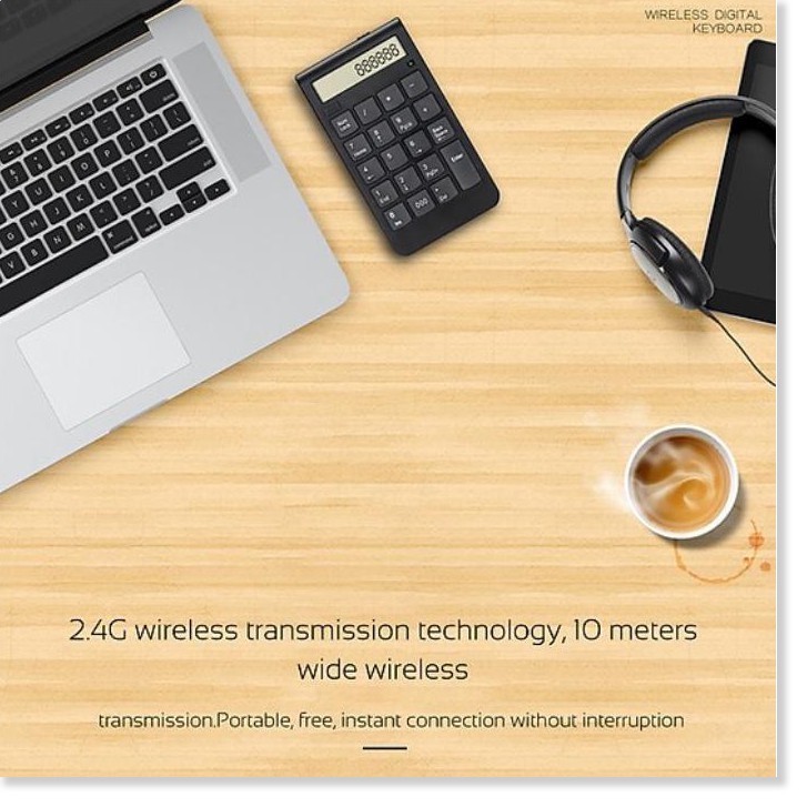 Máy tính Number Pad Wireless LCD Mac windows | BigBuy360 - bigbuy360.vn