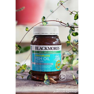 [400 viên] Viên uống dầu cá không mùi tanh Blackmores Odourles Fish Oil Mini Caps