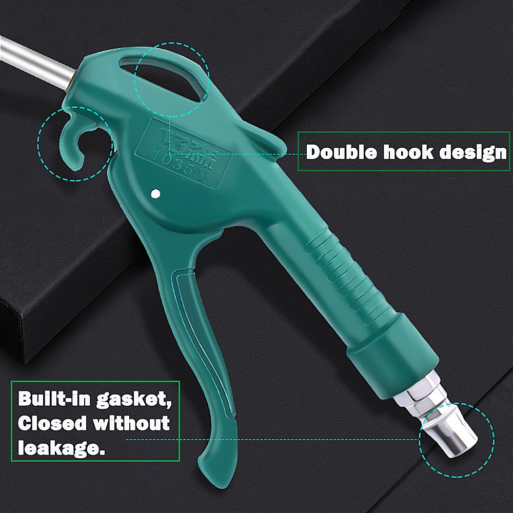 Súng thổi khí Máy nén khí Máy làm sạch Máy nén Kích hoạt Súng Máy làm sạch Bột Công cụ cho Máy nén khí Súng thổi khí