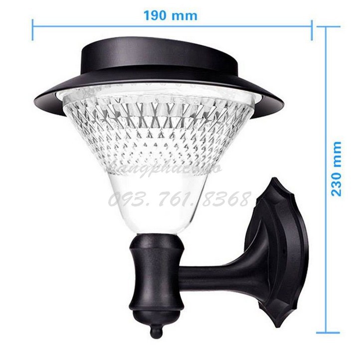 Đèn năng lượng mặt trời ốp tường 32 led