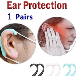 Móc tai bằng silicon mềm / đeo khẩu trang để bảo vệ tai bạn khỏi bị đau / kính sẽ không bị rơi ra / miếng bảo vệ tai chống đau bằng silicon không trơn trượt