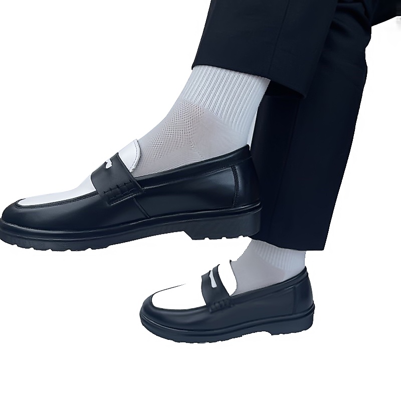 Giầy Penny Loafer đế cao chắc chắn ,phong cách thời thượng , kiểu dáng hàn quốc