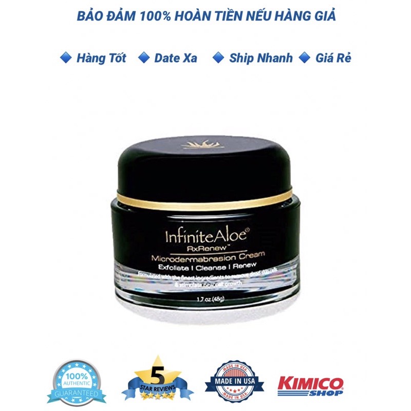 Kem Tẩy Tế Bào Chết Cho Da Mặt Infinite Aloe Microdermabrasion Rx Renew 48g