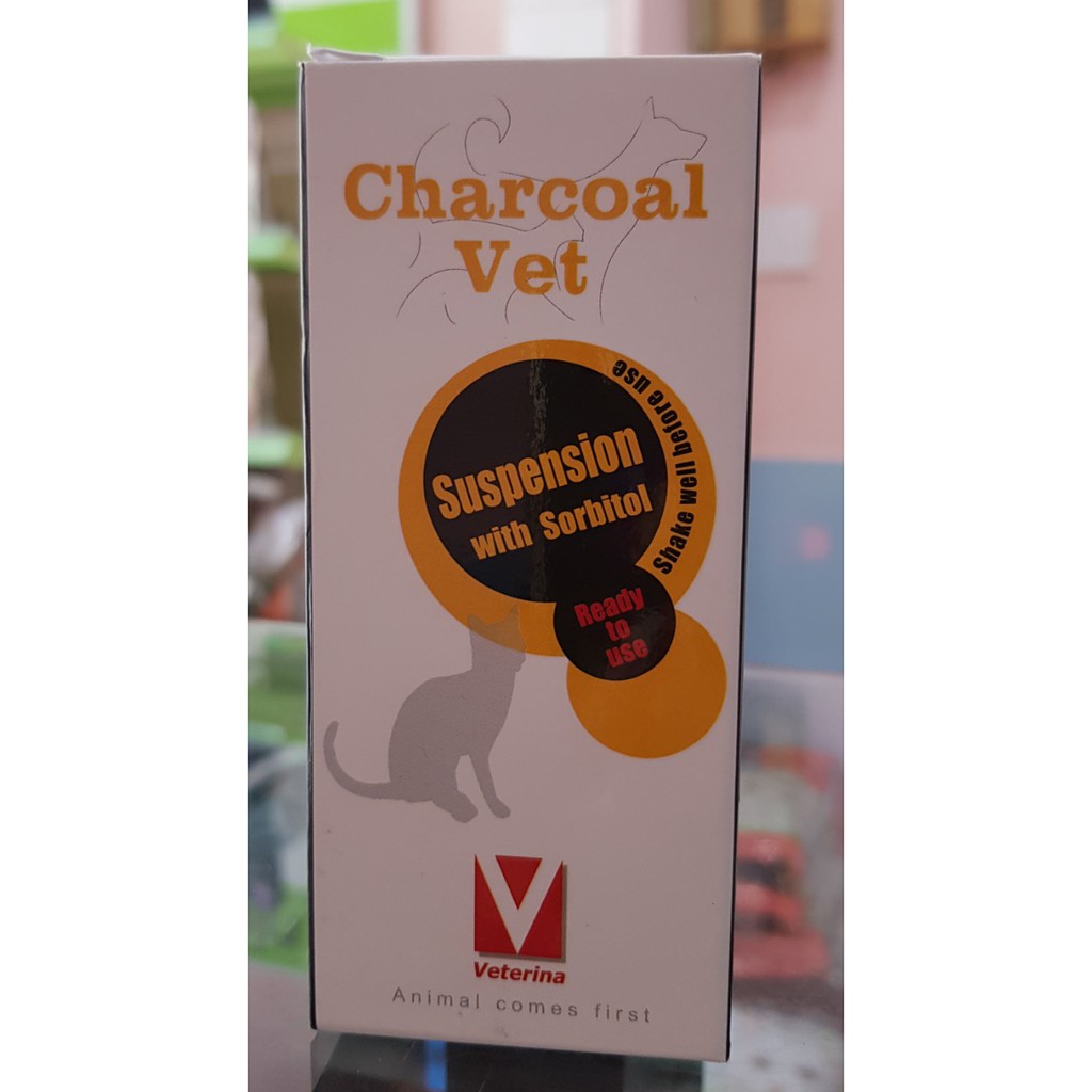 KHÁNG ĐỘC CHARCOAL VET CHO CHÓ MÈO