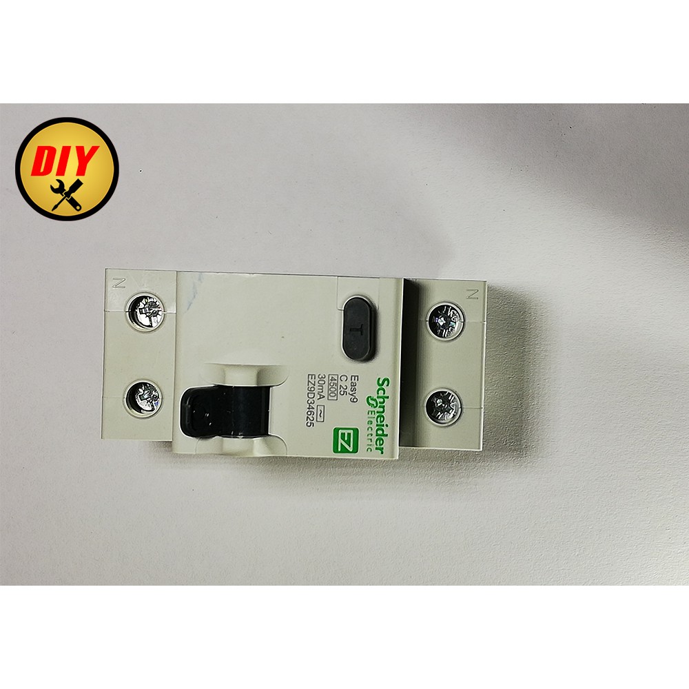 [Xả kho siêu rẻ] Aptomat chống giật rò RCBO Schneider EZ9D34625-Cam kết chính hãng 100%