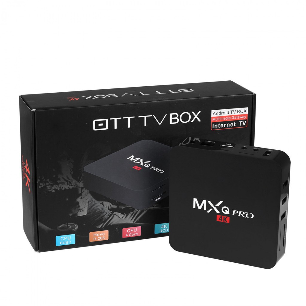 BOX SMART TIVI MXQ PRO 4K