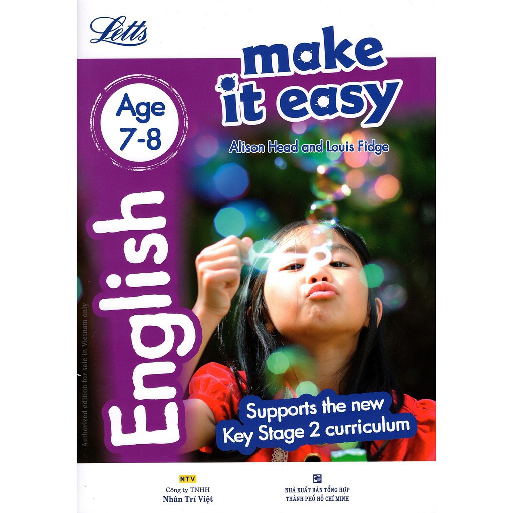 Sách - Letts Make It Easy - English (Age 7-8)