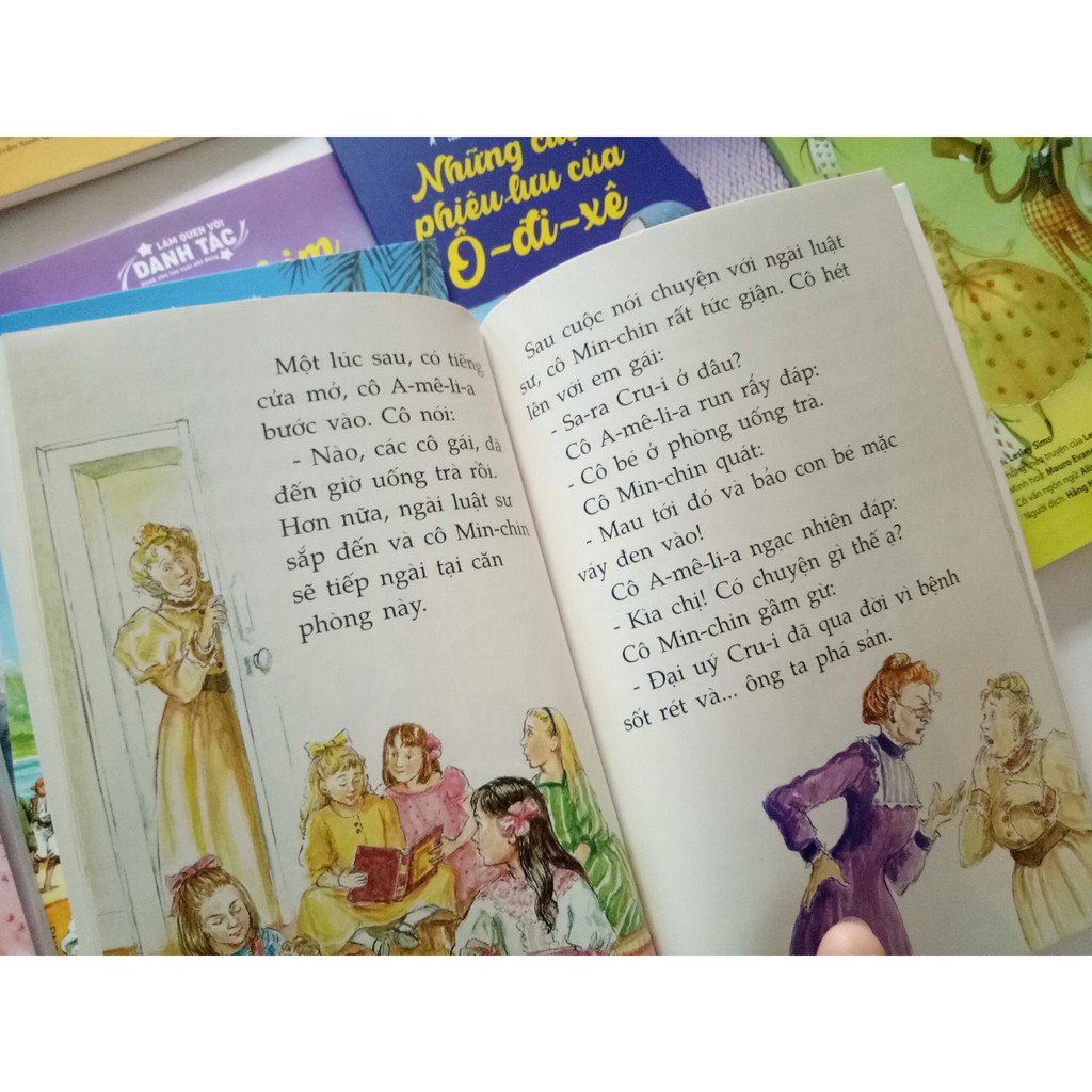 Sách - Bộ 14 Cuốn Làm Quen Với Danh Tác - Dành Cho Lứa Tuổi Nhi Đồng - Chọn Lẻ
