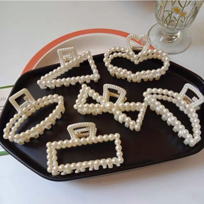 RẺ VÔ ĐỊCH  1 chiếc kẹp tóc ngọc phong cách Hàn quốc xinh xắn