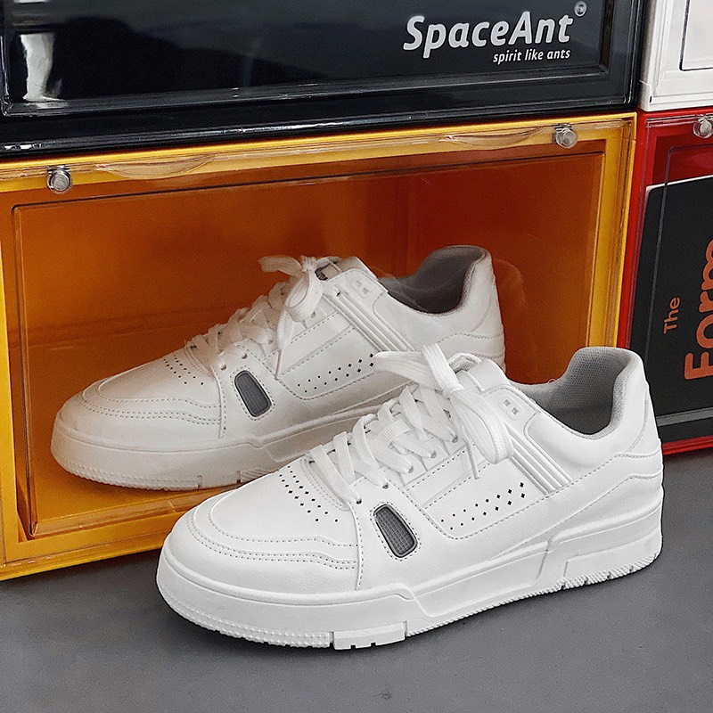 [FreeShip - Phiên bản mới] Giày thể thao nam, Giày Sneaker nam trắng-A02