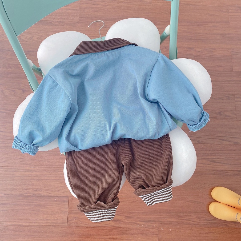 Set Đồ Vest Phong Cách Thời Trang Xuân Thu 2022 Cho Bé Trai