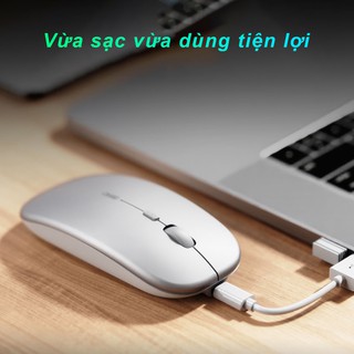 Chuột không dây tự sạc pin cao cấp