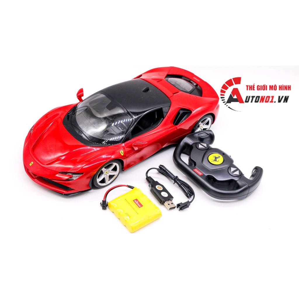 MÔ HÌNH XE ĐIỀU KHIỂN Ô TÔ FERRARI SF90 1:14 RASTAR 7927