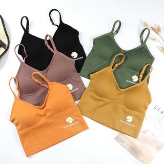 [Mã FASHIONXANH44 giảm 10% tối đa 30K đơn 99K] Áo Bra Hoa Cúc Tập Gym Siêu Hot