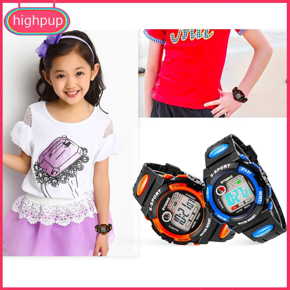 Đồng Hồ Điện Tử Đa Năng Chống Thấm Nước Cho Bé Nhiều Màu Tùy Chọn | BigBuy360 - bigbuy360.vn