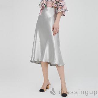 D❃♪Váy Midi lưng cao thời trang nữ