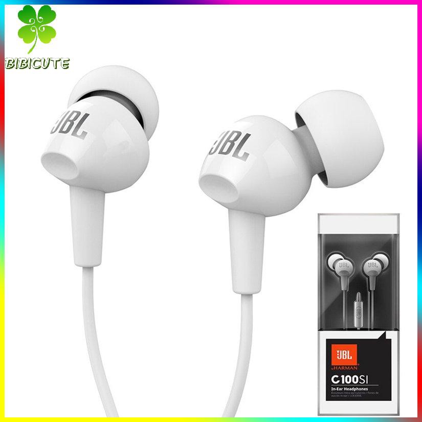 Tai Nghe Nhét Tai Có Dây Chất Lượng Cao Jbl C100Si