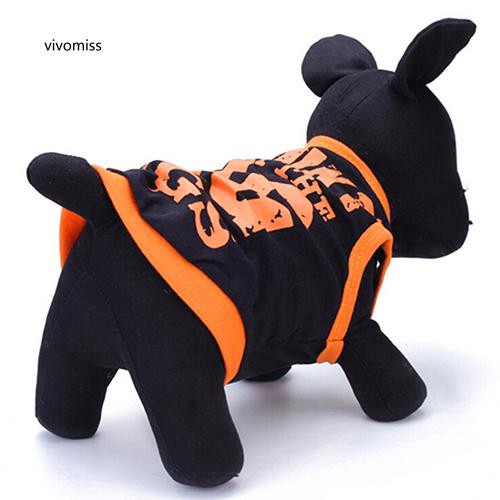 Áo thun ngắn tay họa tiết chữ dễ thương dành cho cún cưng