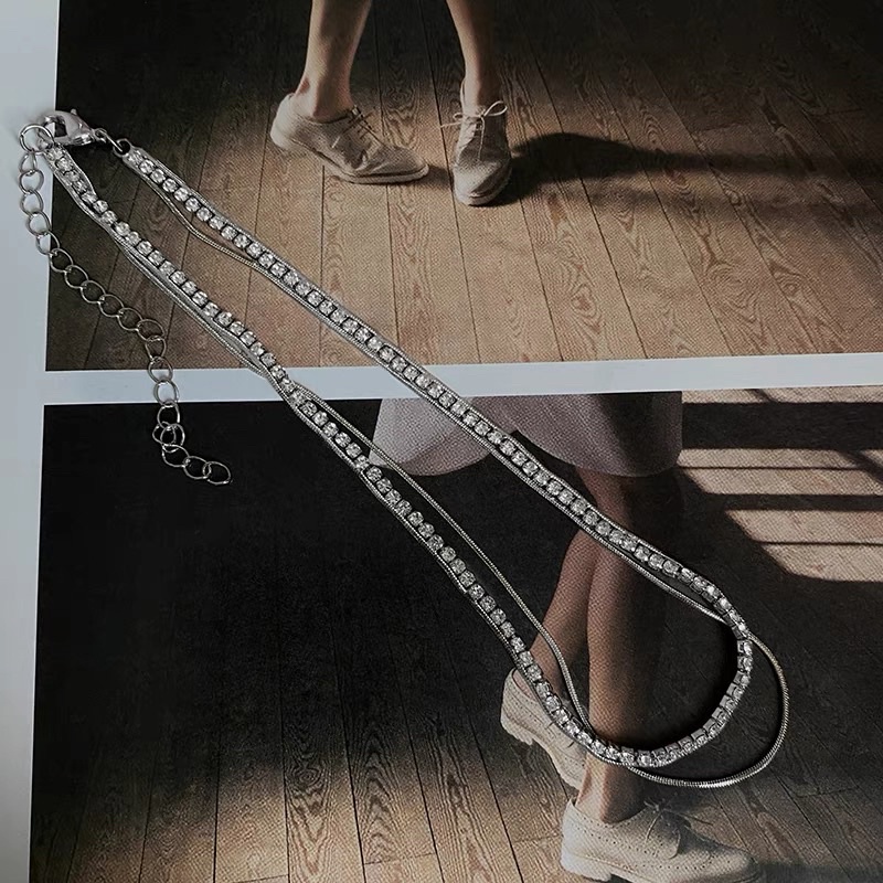 Choker đính đá - Set vòng cổ đính đá