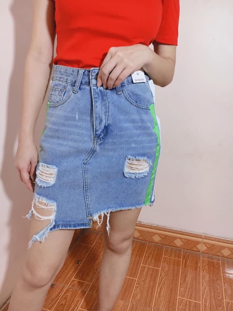 Chân váy vải