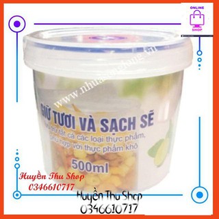 Hộp nhựa đựng thực phẩm 500ml