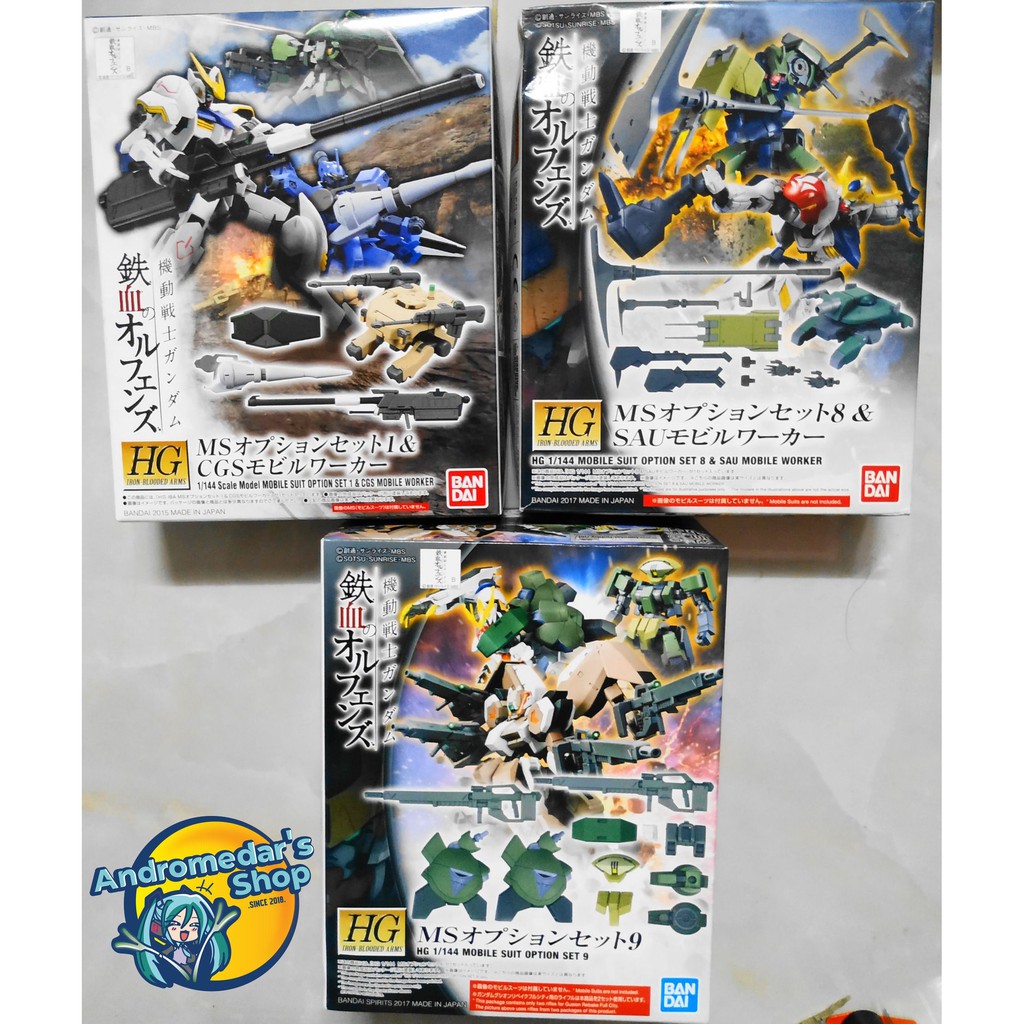 [Bandai] Mô hình lắp ráp MS Option Set (HG)