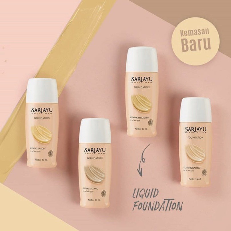 (Hàng Mới Về) Kem Nền Sariayu Dung Tích 35ml | BigBuy360 - bigbuy360.vn