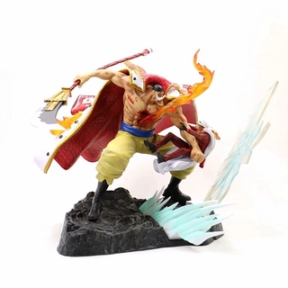 Mô hình Râu trắng đại chiến đô đốc Akainu ( one piece