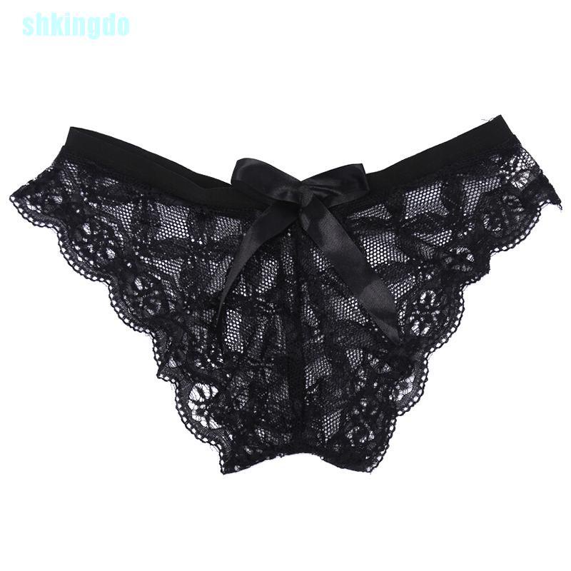 Quần lót ren lọt khe lưng chữ T phong cách quyến rũ cho nữ