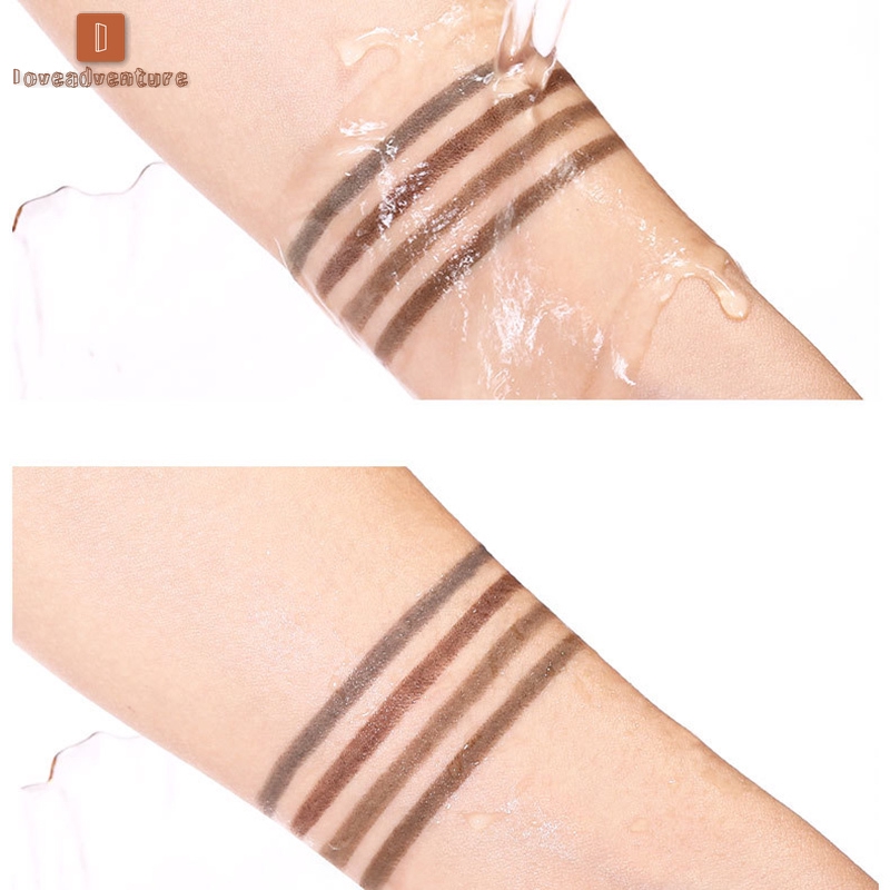 LV△ Double-end Eyebrow Pencil Waterproof Long Lasting No Fading Eyebrow Pen Brush Cosmetics | BigBuy360 - bigbuy360.vn