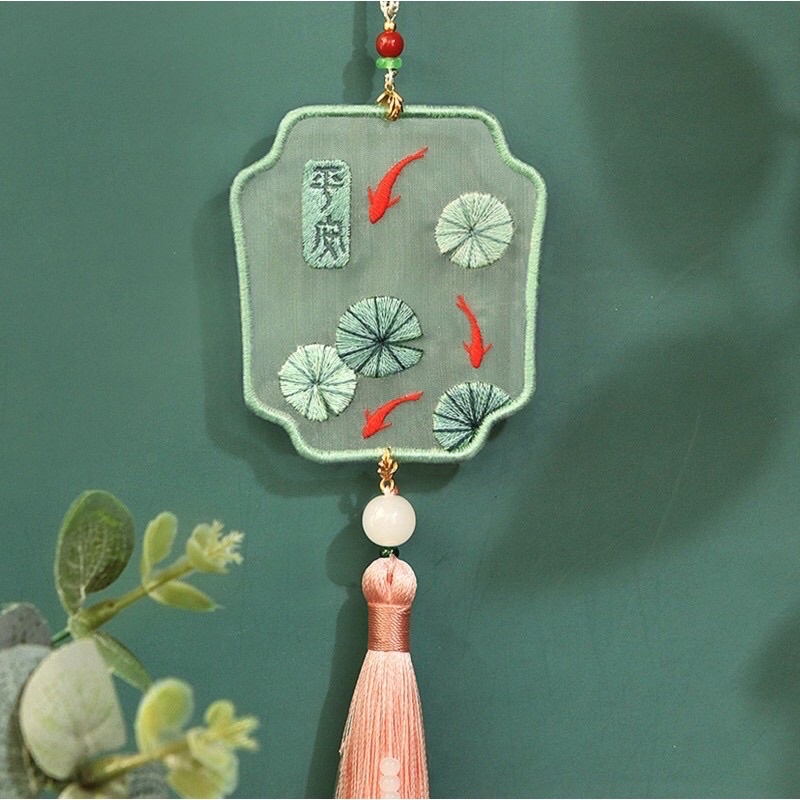 Thành phẩm Bookmark thêu tay nhiều hoạ tiết tự chọn