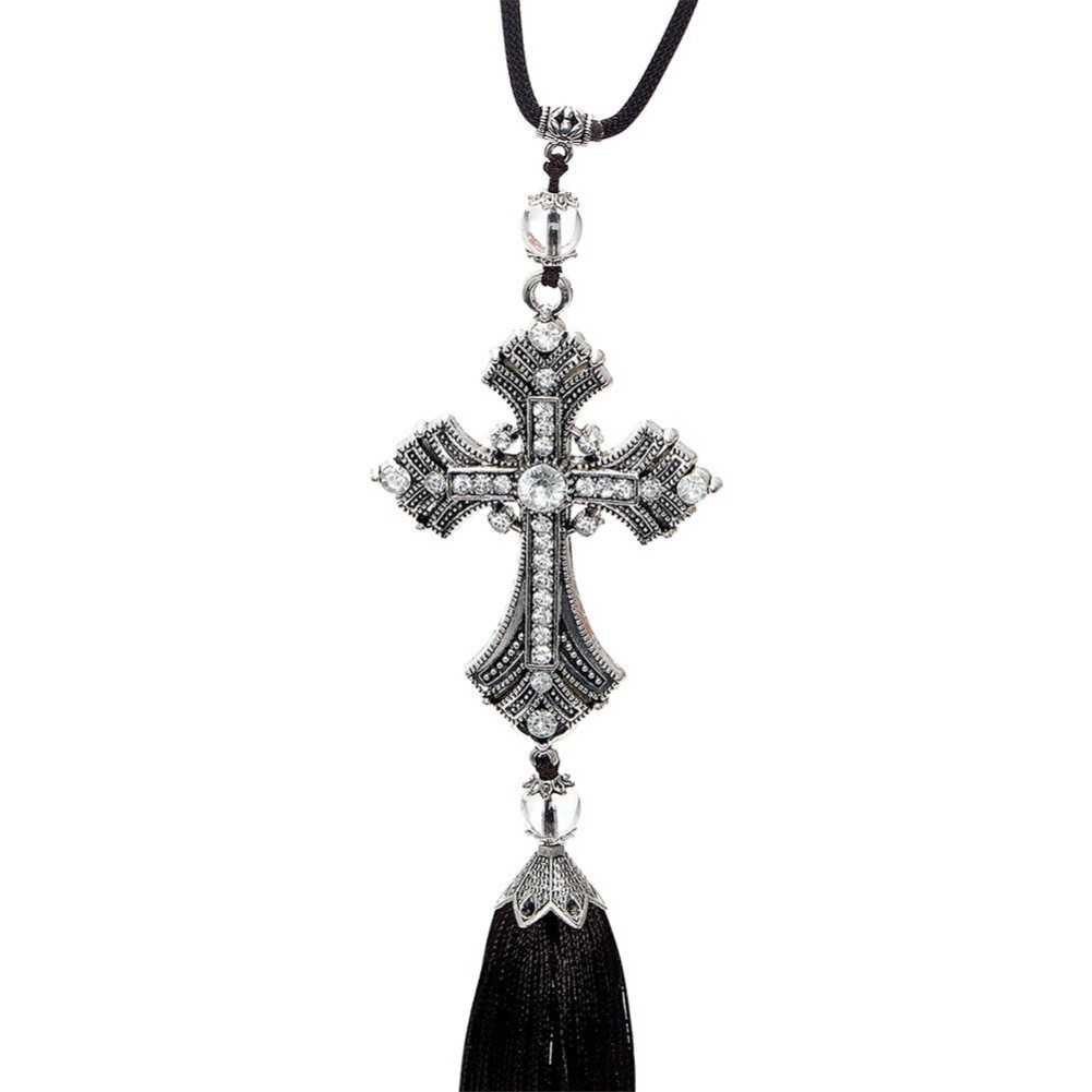 Dây Treo Trang Trí Gương Chiếu Hậu Q46 Hình Chúa Jesus