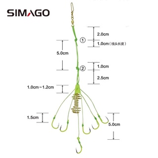 Combo 4 Lưới Câu Lăng Xê SHIMAGO ( Chínk Hãng )